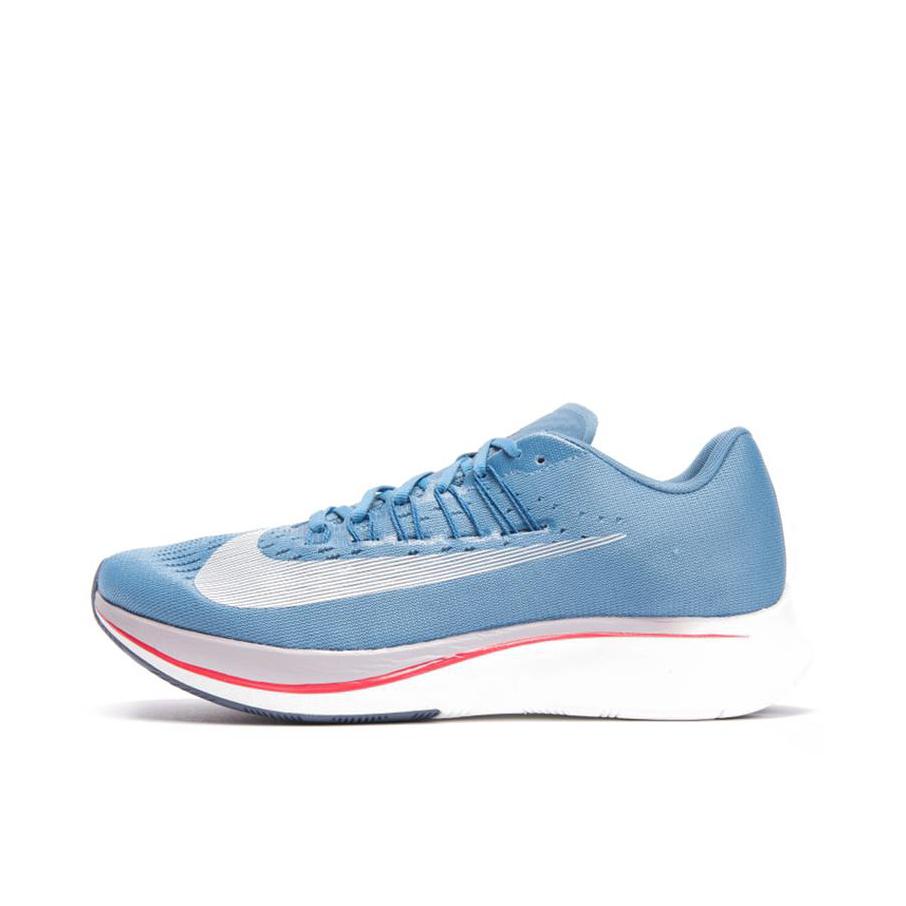 推荐商品：Nike Zoom Fly 跑鞋 碳板减震回弹防滑耐磨轻便透气气垫泡棉  Agean Storm Blue 天蓝
