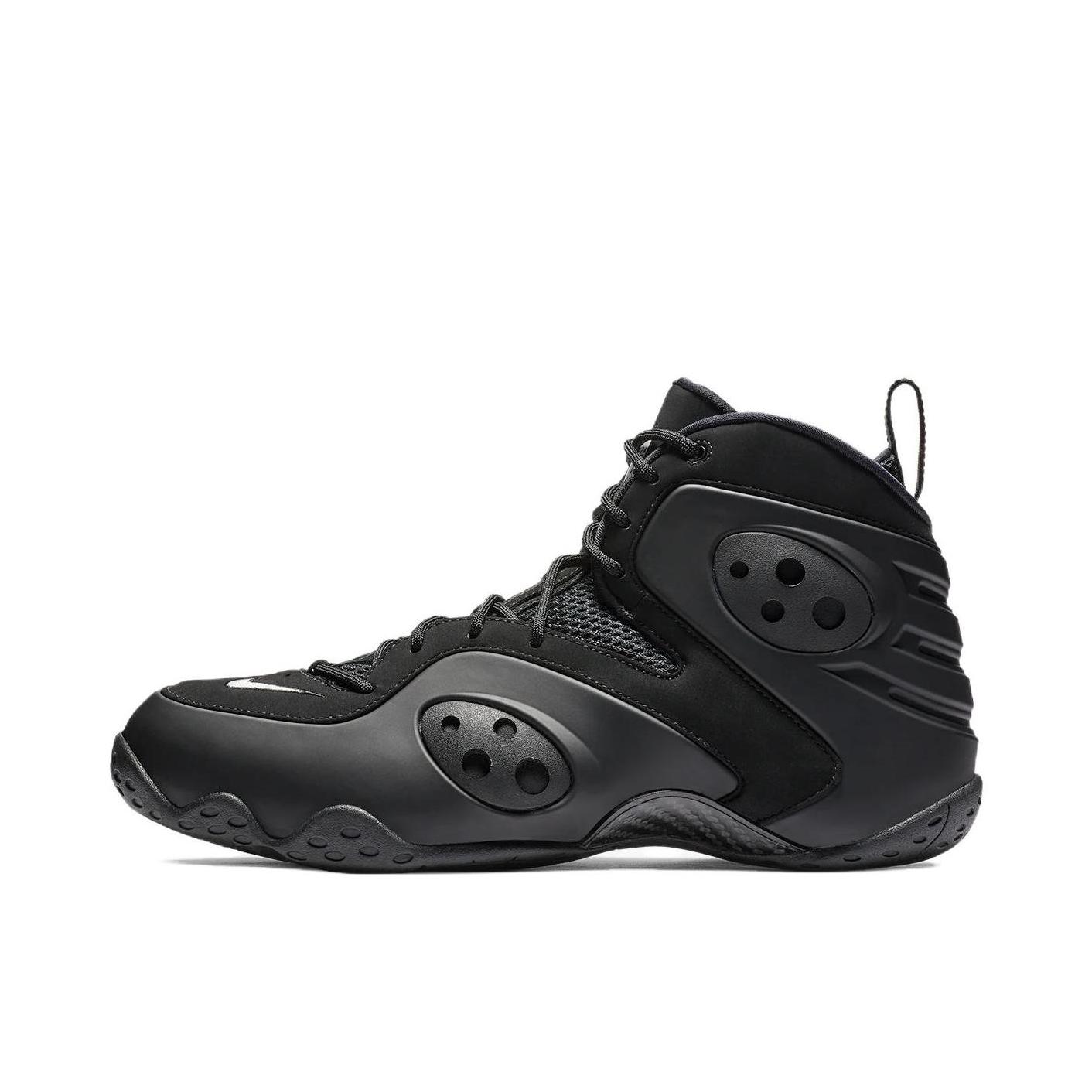 推荐商品：Nike Zoom Rookie 哈达威 新秀 防滑耐磨 舒适透气 轻便 复古 网布 减震 篮球鞋 Black 黑色