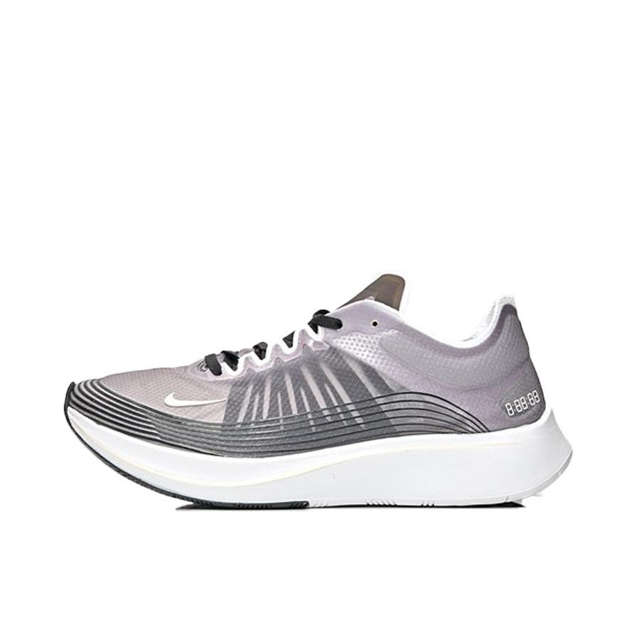 推荐商品：Nike Zoom Fly 跑鞋 碳板减震回弹防滑耐磨轻便透气气垫泡棉 Black Light Bone 黑白灰
