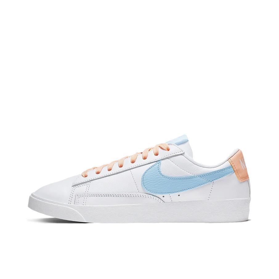 推荐商品：Nike Blazer 板鞋 经典复古防滑舒适百搭 Low White/Pink/Blue/ 白蓝粉Low