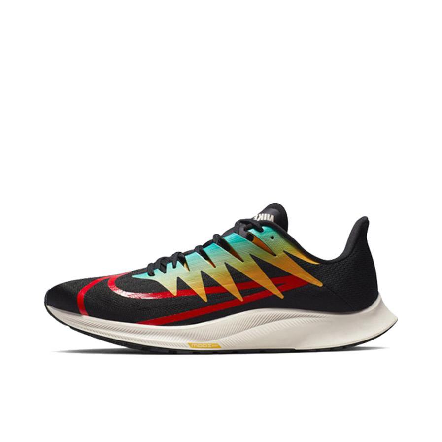 推荐商品：Nike Zoom Rival Fly 跑鞋 轻便透气防滑耐磨舒适减震低帮 Black/University Red 黑色/多彩
