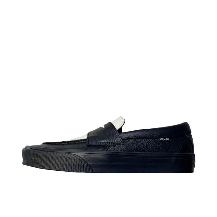 推荐商品：Vans/范斯 Loafer 板鞋 简约百搭减震耐磨贴合圆头 黑色/白色