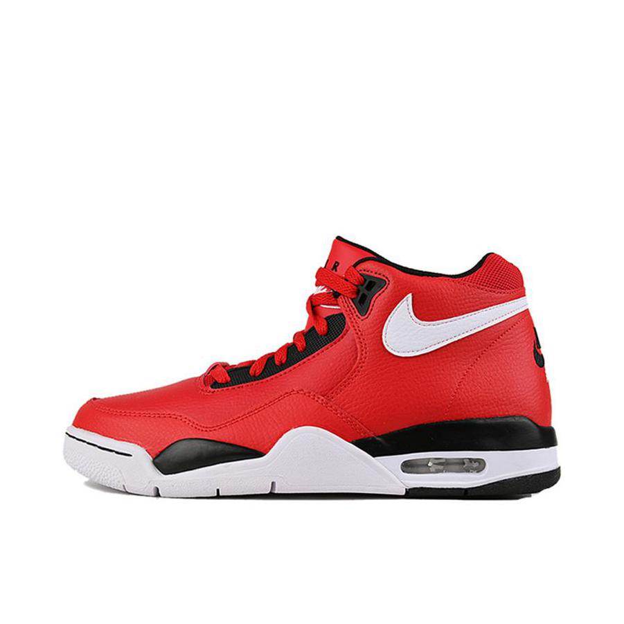 推荐商品：Nike Flight Legacy 运动休闲鞋 潮流复古缓震耐磨抓地 VarsityRed/SummitWhite 红黑白