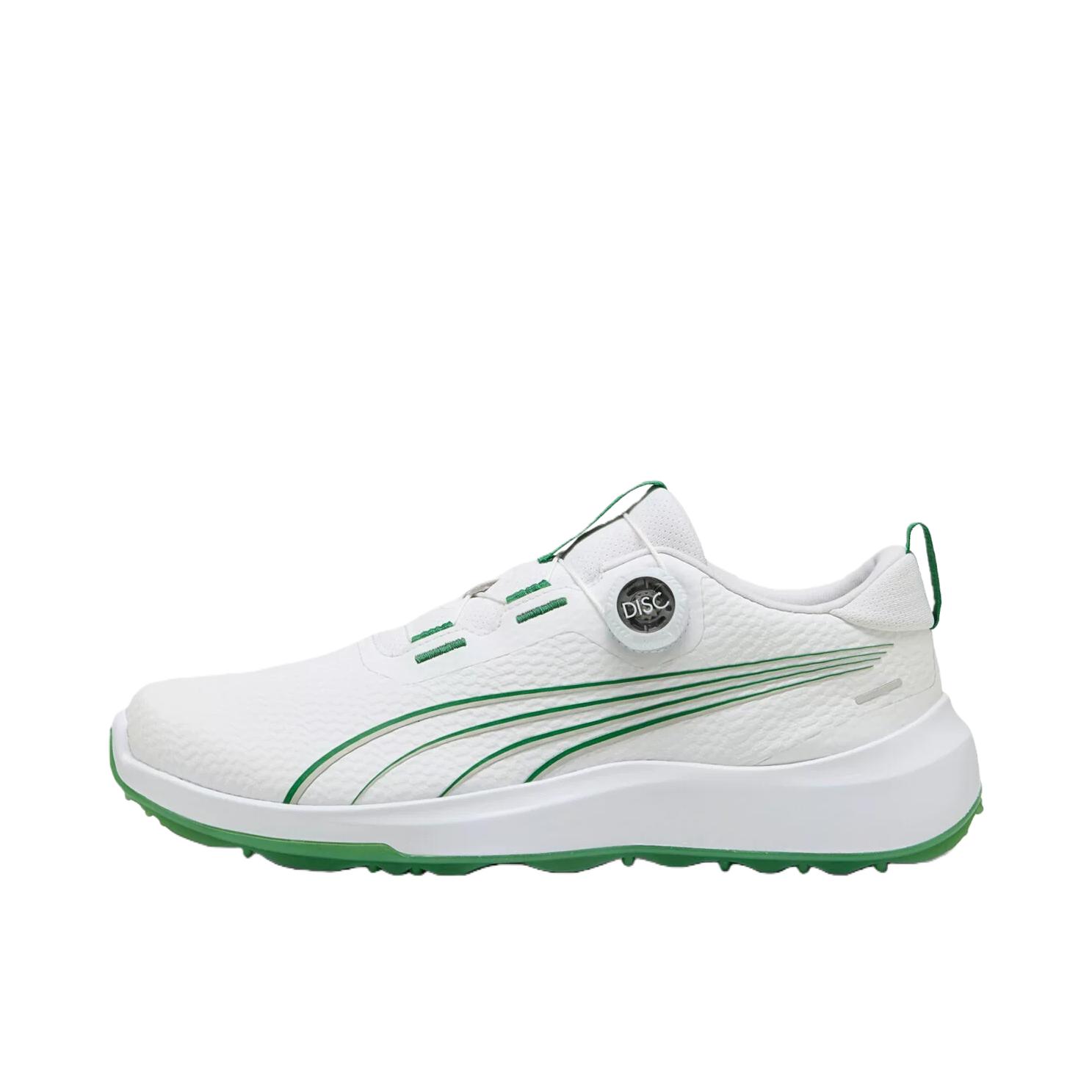 推荐商品：Puma/彪马 Innovate Sports Disc 高尔夫鞋 织物缓震轻盈 白色/绿色