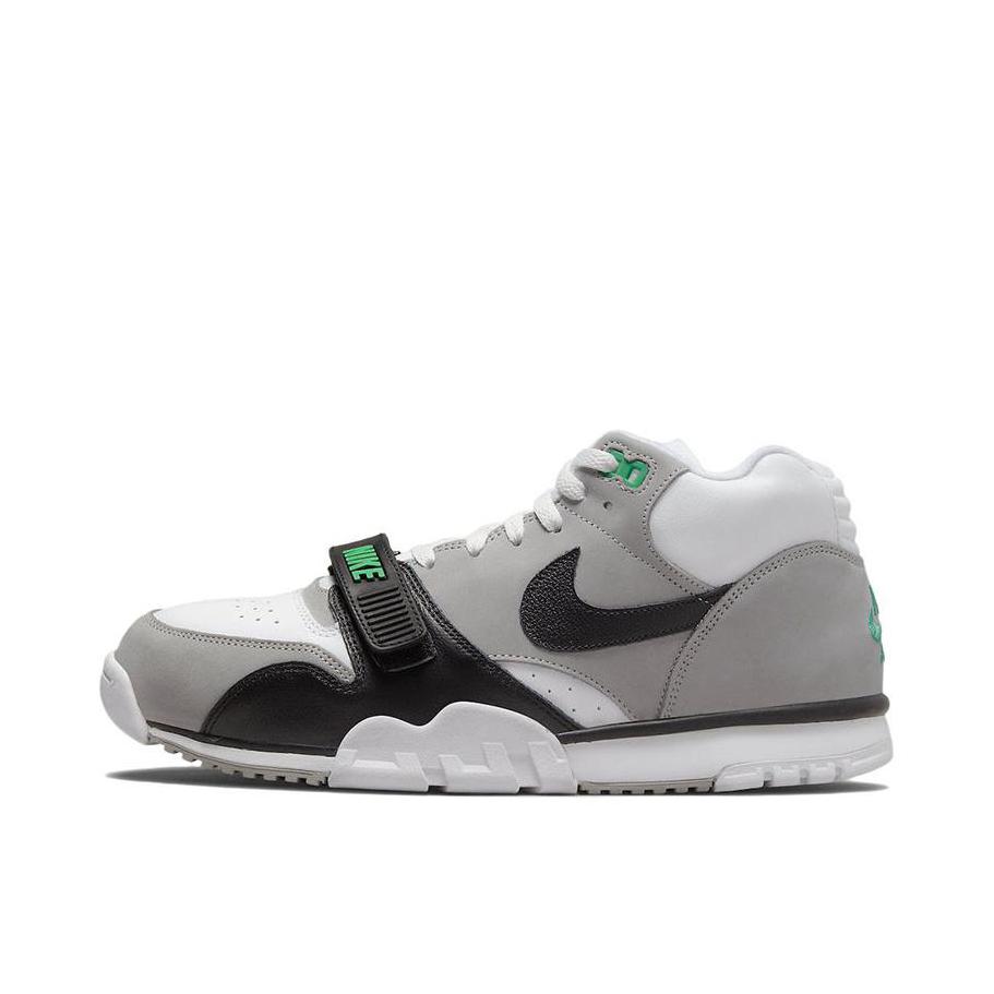 推荐商品：Nike/耐克 Air Trainer 1 训练鞋 滑板鞋 透气轻便复古 Ghost Green/Platinum 灰色/黑色/绿色