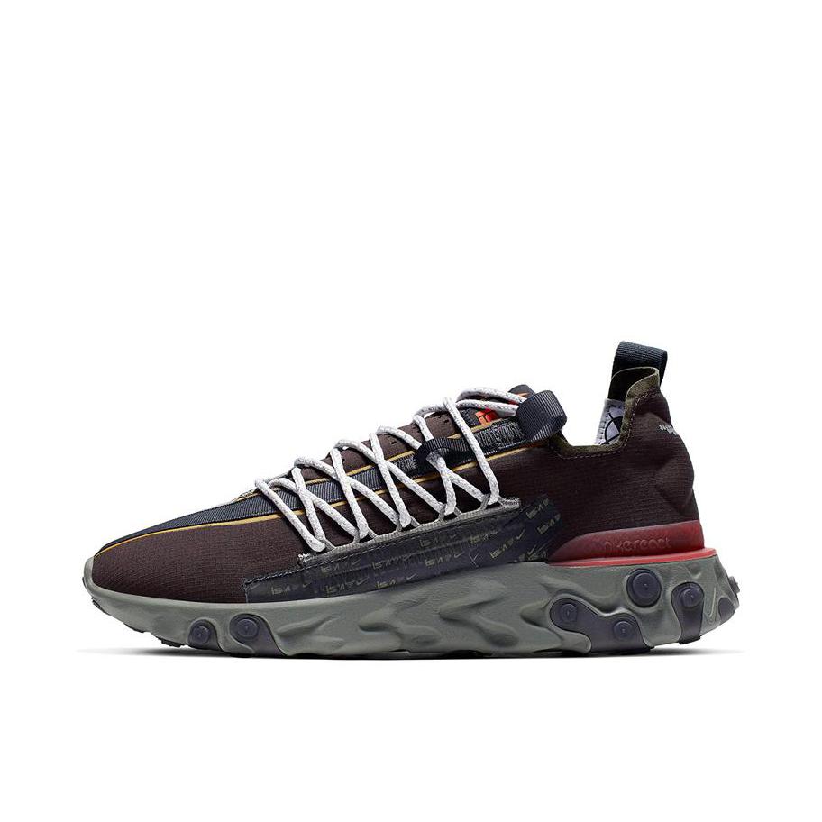 推荐商品：Nike React Runner Mid WR ISPA 跑鞋 复古百搭防滑耐磨运动防水 Velvet Brown 酒红