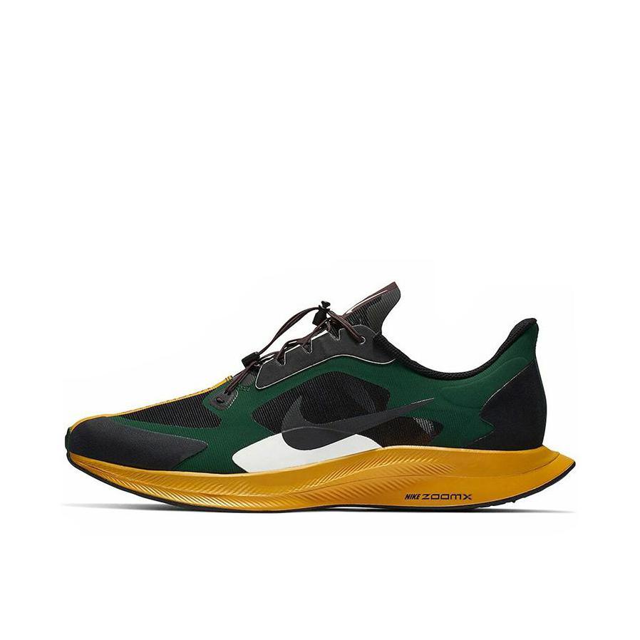 推荐商品：Nike Zoom Pegasus 35 Turbo 跑鞋 缓震回弹防滑耐磨舒适轻便织物支撑泡棉 Gyakusou Gyakusou联名/黄绿