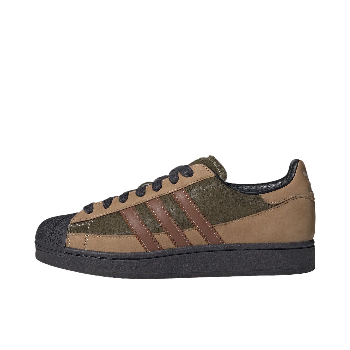 推荐商品：adidas Originals Superstar 2 MG GTX 板鞋 贝壳头防水透气耐磨圆头 深橄榄绿/柔和棕/石墨黑