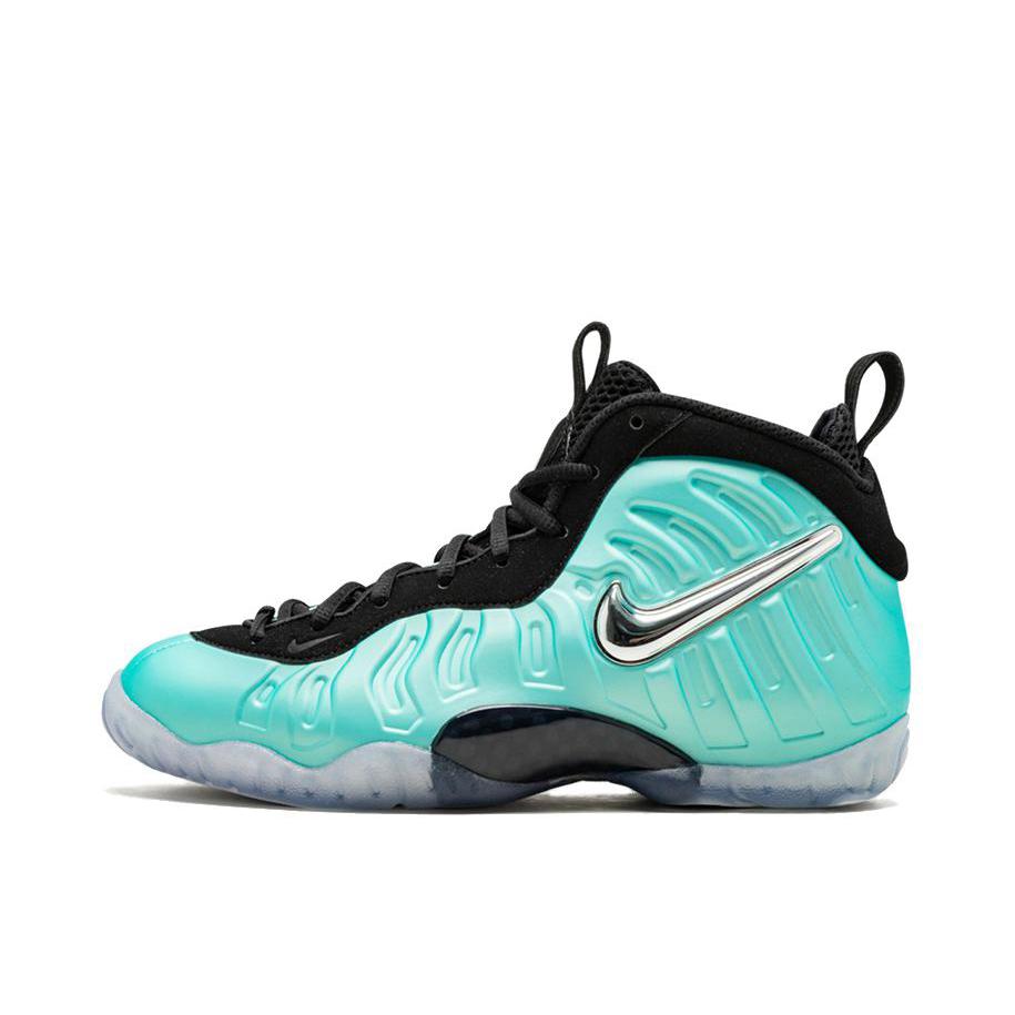 推荐商品：Nike/耐克 Air Foamposite Pro 篮球鞋 喷泡防滑耐磨复古运动中帮 Island Green GS/南海岸泡