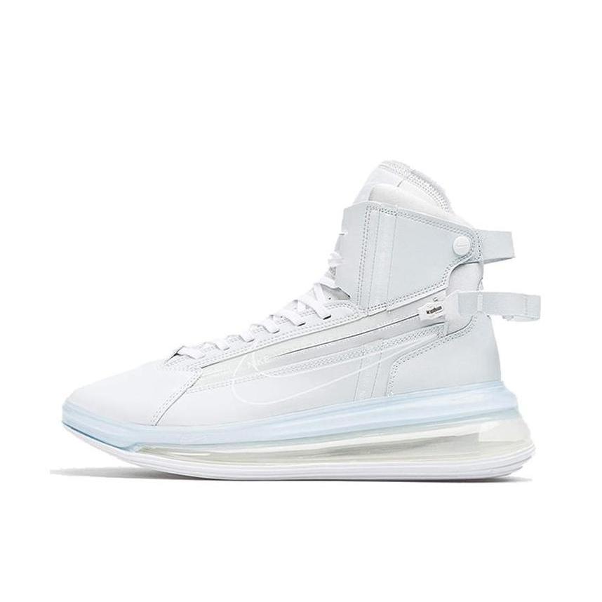 推荐商品：Nike Air Max 720 Saturn 运动休闲鞋 时尚潮流减震防滑耐磨支撑 Pure Platinum 纯白金
