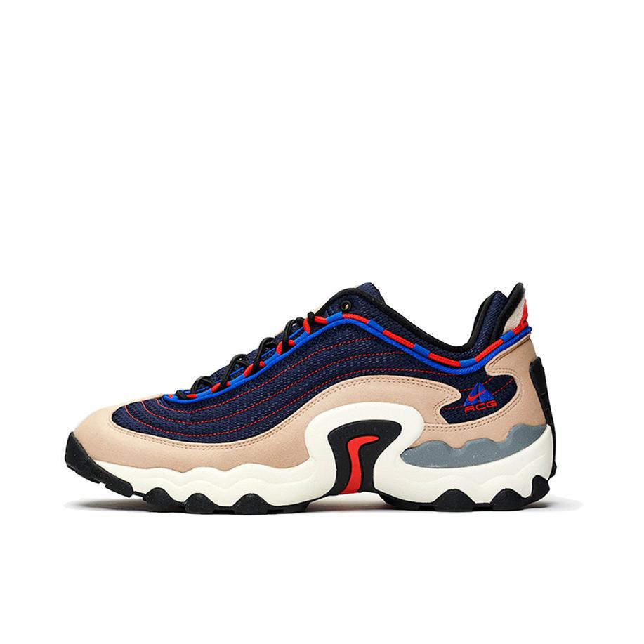 推荐商品：Nike Air Skarn 运动休闲鞋 防滑耐磨舒适复古 Sand/Racer Blue 深蓝/沙色