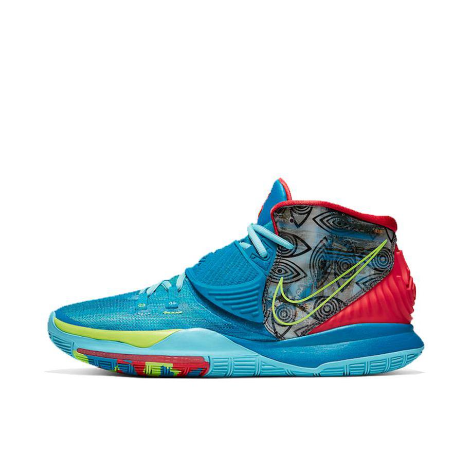 推荐商品：Nike Kyrie 6 欧文6 前掌Zoom 防滑耐磨 缓震抓地 圆头 实战训练 织物 合成革 支撑 篮球鞋 Preheat Collection/NYC 纽约城市限定