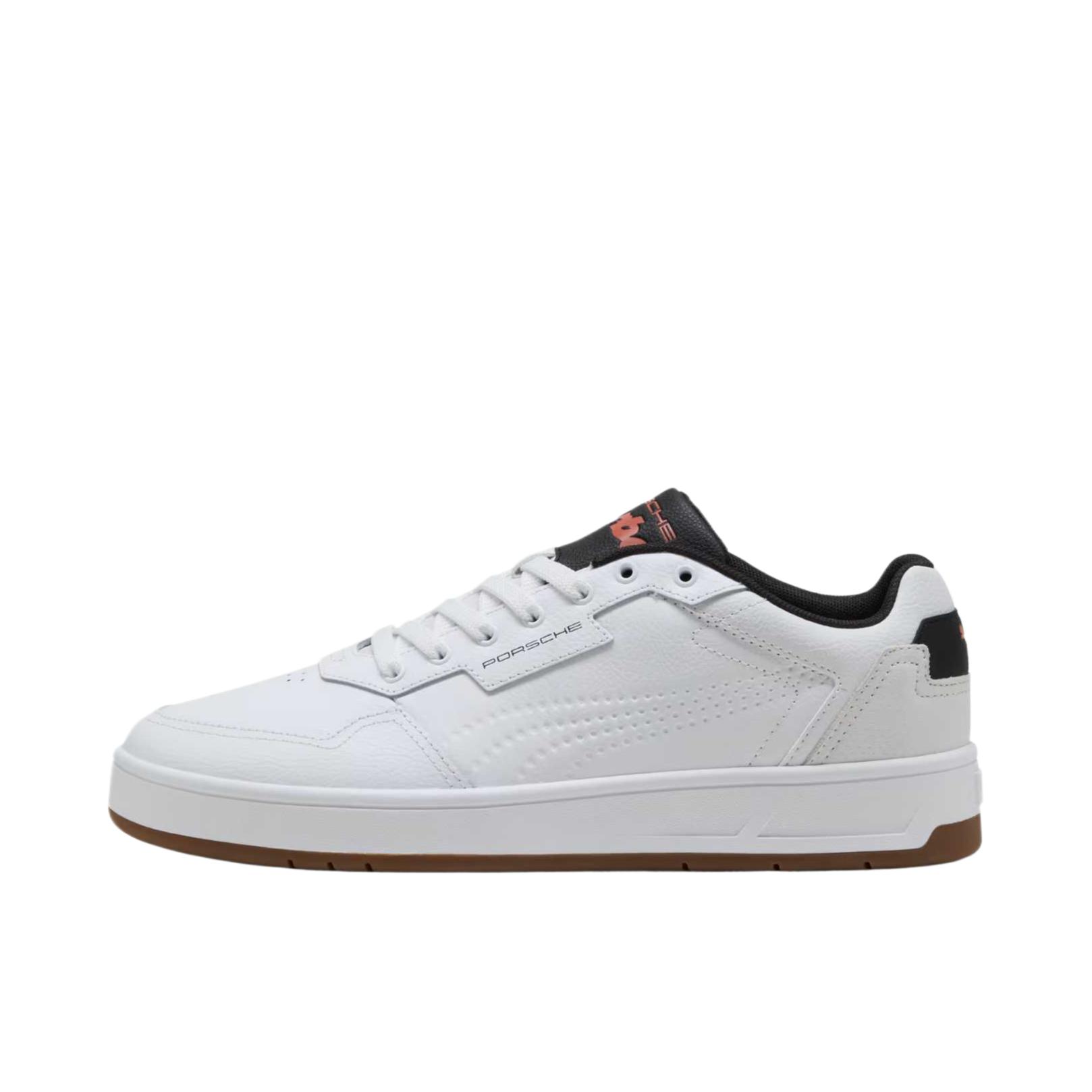 推荐商品：Puma/彪马 Court Classic Lux 简约复古 防滑耐磨 舒适低帮 圆头 板鞋 Porsche Legacy联名/PUMA白色