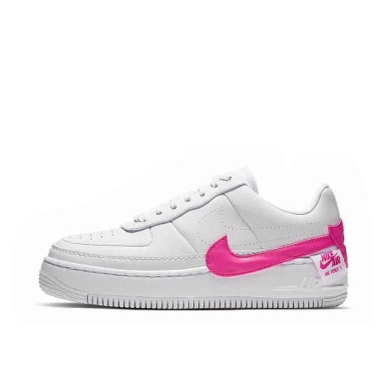 推荐商品：Nike Air Force 1 空军一号 板鞋 轻便舒适百搭耐磨防滑复古 White/Lasr Fuchsia 低帮/白紫粉/解构