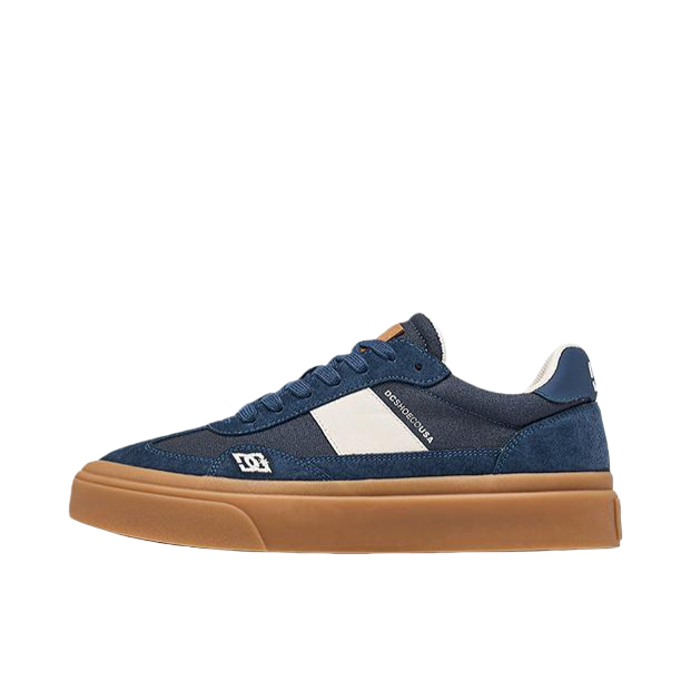 推荐商品：DC Shoes Seattle 板鞋 简约圆头厚底耐磨 海军蓝