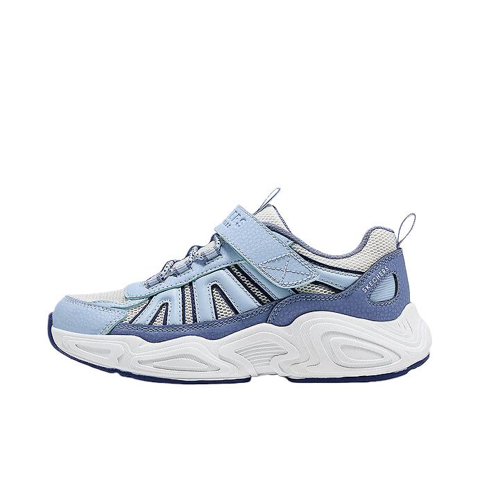 推荐商品：Skechers/斯凯奇 SKECHERS BOYS 运动鞋儿童 时尚百搭舒适 大童/蓝色