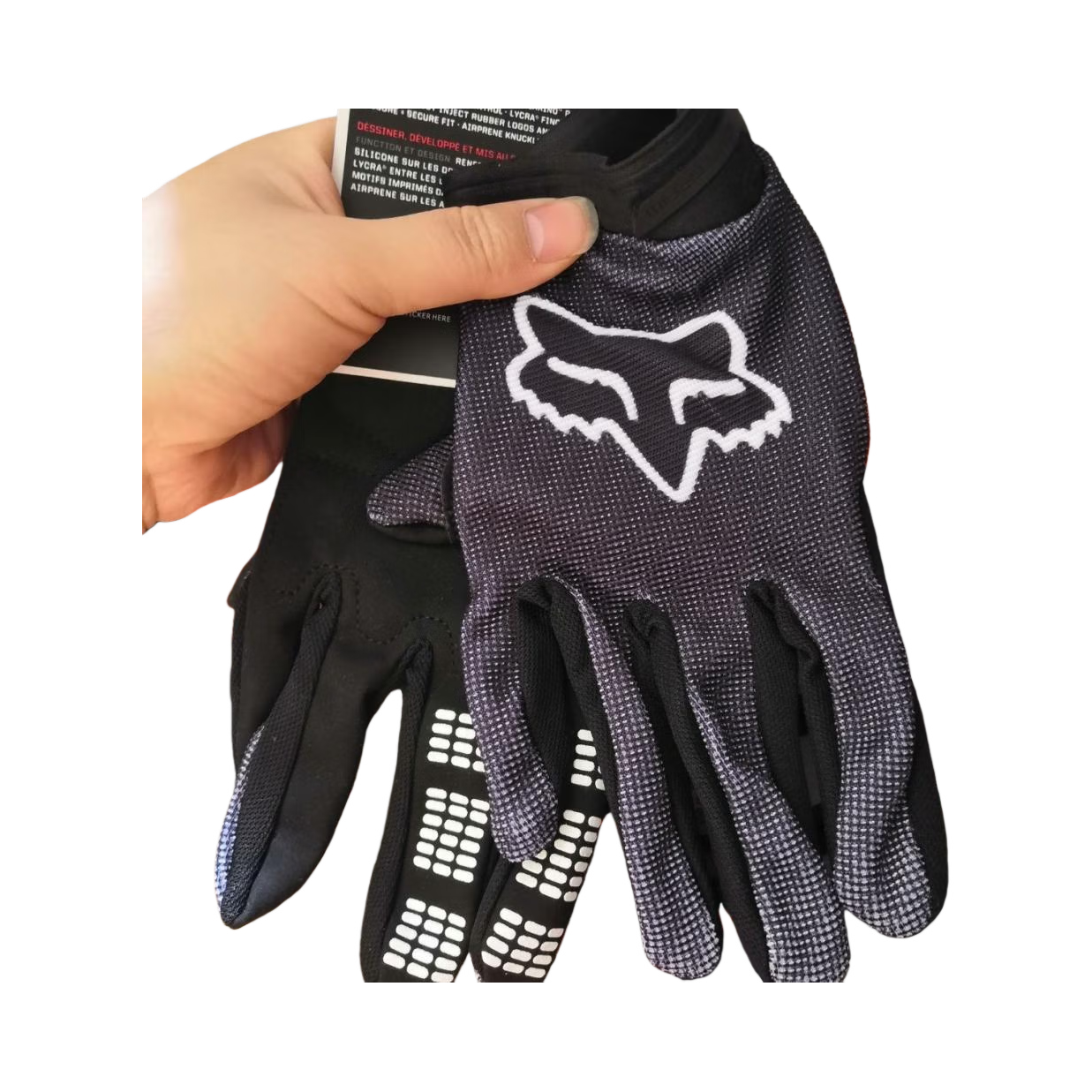 推荐商品：FOX 透气 耐磨 防滑 薄款 全指 自行车手套