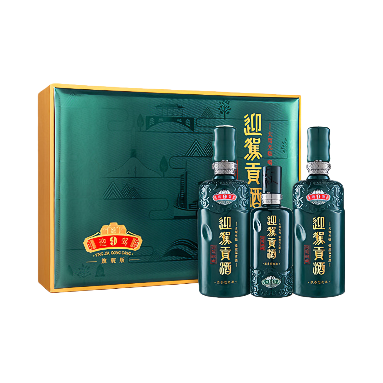 推荐商品：迎驾贡酒 旗舰版 2025年 优级 洞藏9+洞藏16 52度 白酒 组合装