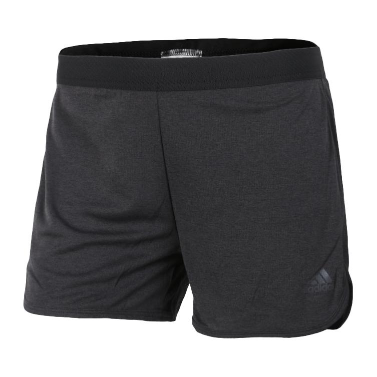 adidas/阿迪达斯 针织透气速干跑步训练运动短裤 女装 BQ0411