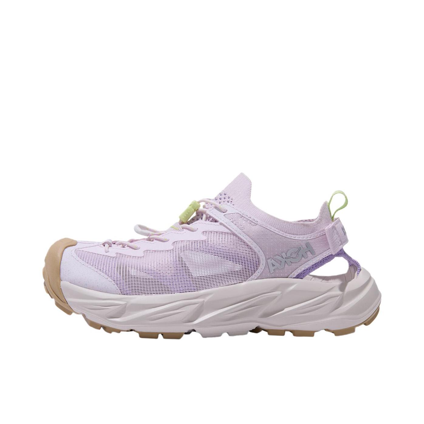 推荐商品：HOKA ONE ONE  Hopara 2  缓震网布 耐磨防水 百搭增高 徒步 沙滩  溯溪鞋 女款/紫米白/石灰白