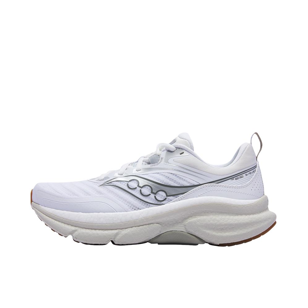 推荐商品：Saucony/索康尼 Omni 23 跑鞋 圆头防滑耐磨 白色
