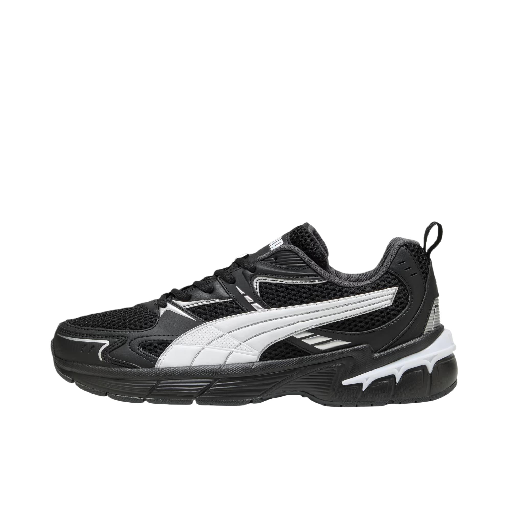 推荐商品：Puma/彪马 Milenio Tech 2000 SD 老爹鞋 复古低帮透气减震系带轻便 黑色/白色