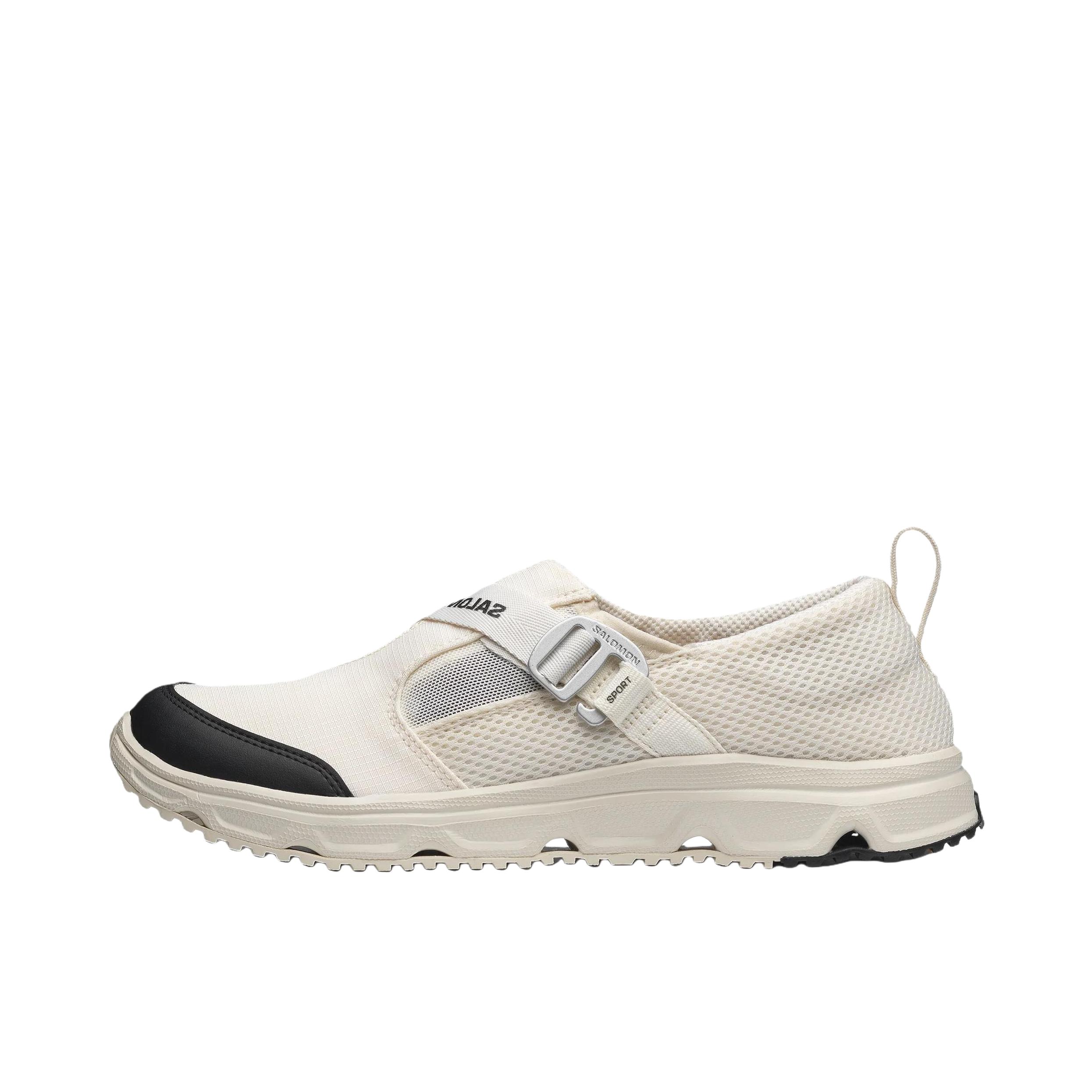 推荐商品：Salomon/萨洛蒙 Rx Moc 3.0 Nomad 运动休闲鞋 一脚蹬厚底舒适 米色/白色