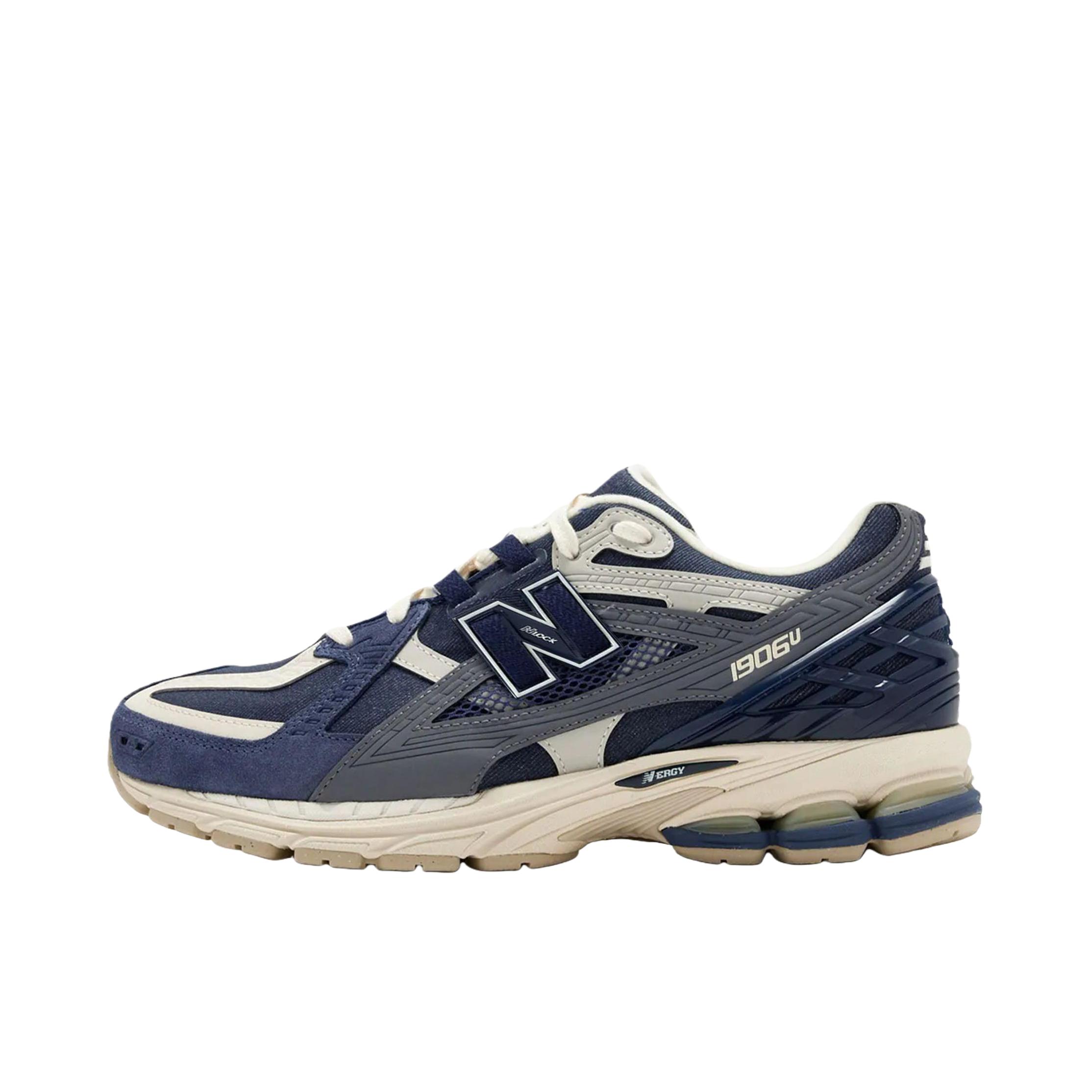 推荐商品：New Balance 1906U Utility Pack 跑鞋 时尚舒适透气网布贴合 D宽/蓝色/白色