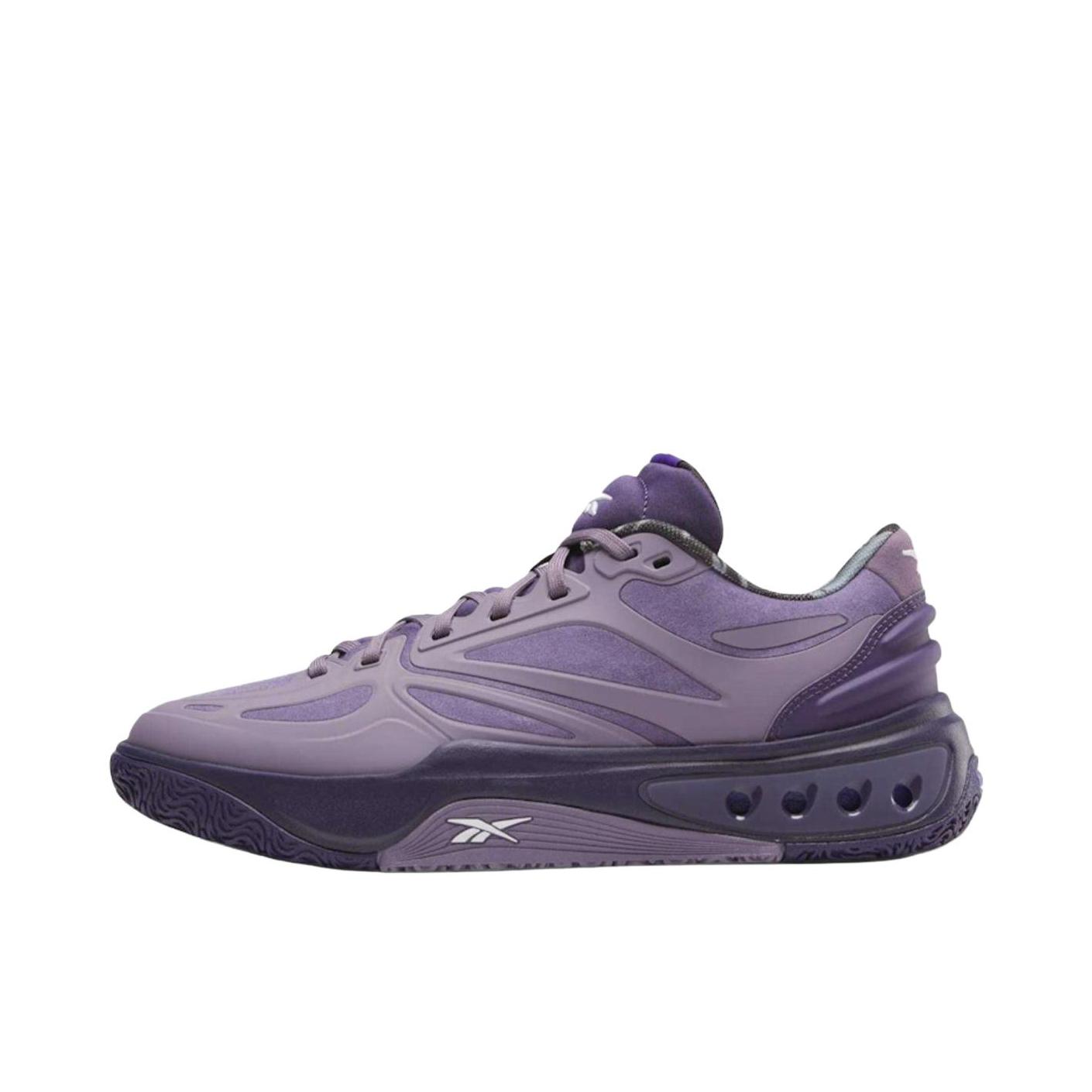 推荐商品：Reebok/锐步 ENGINE A 低帮 复古轻便 运动 篮球鞋 紫色 