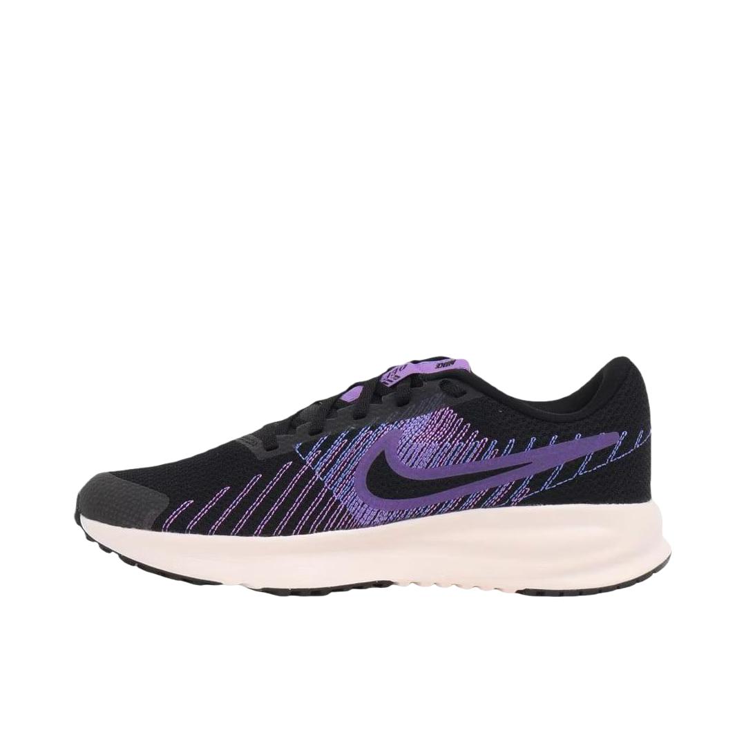 推荐商品：Nike RUN DEFY 跑鞋 低帮减震防滑耐磨系带平底抓地舒适百搭 女款/黑色/紫色