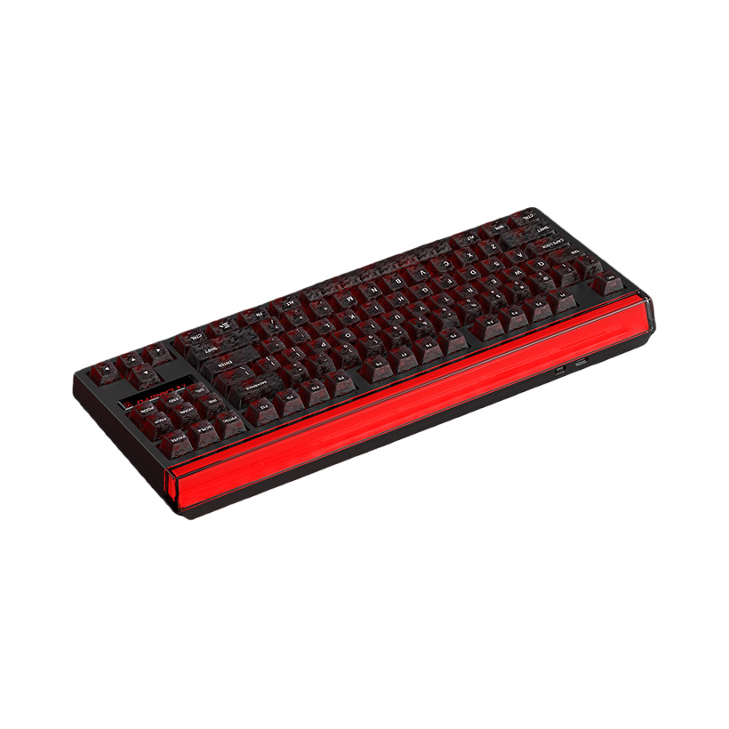 推荐商品：LANGTU/狼途 T87Ultra 三模 机械键盘 87键 双8k轮询 12000mAh电池 全局音乐律动
