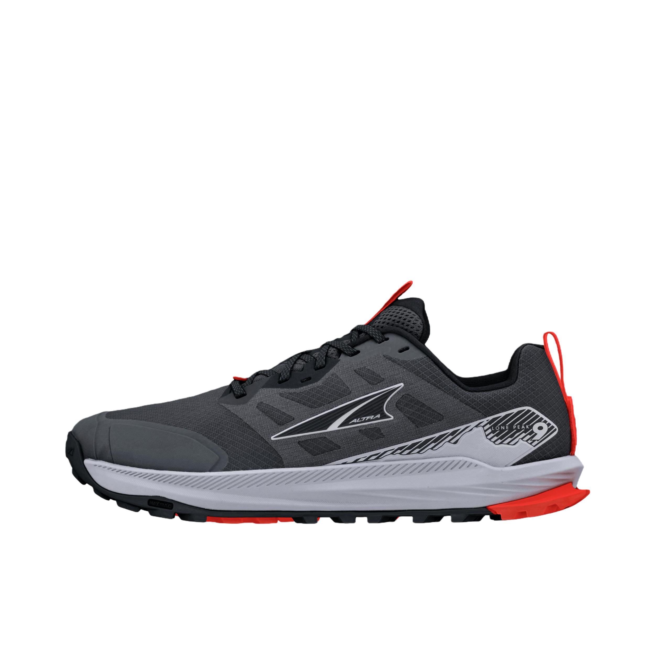 推荐商品：Altra Lone Peak 9 跑鞋 徒步鞋 百搭防滑耐磨低帮越野缓震轻便 深灰色 
