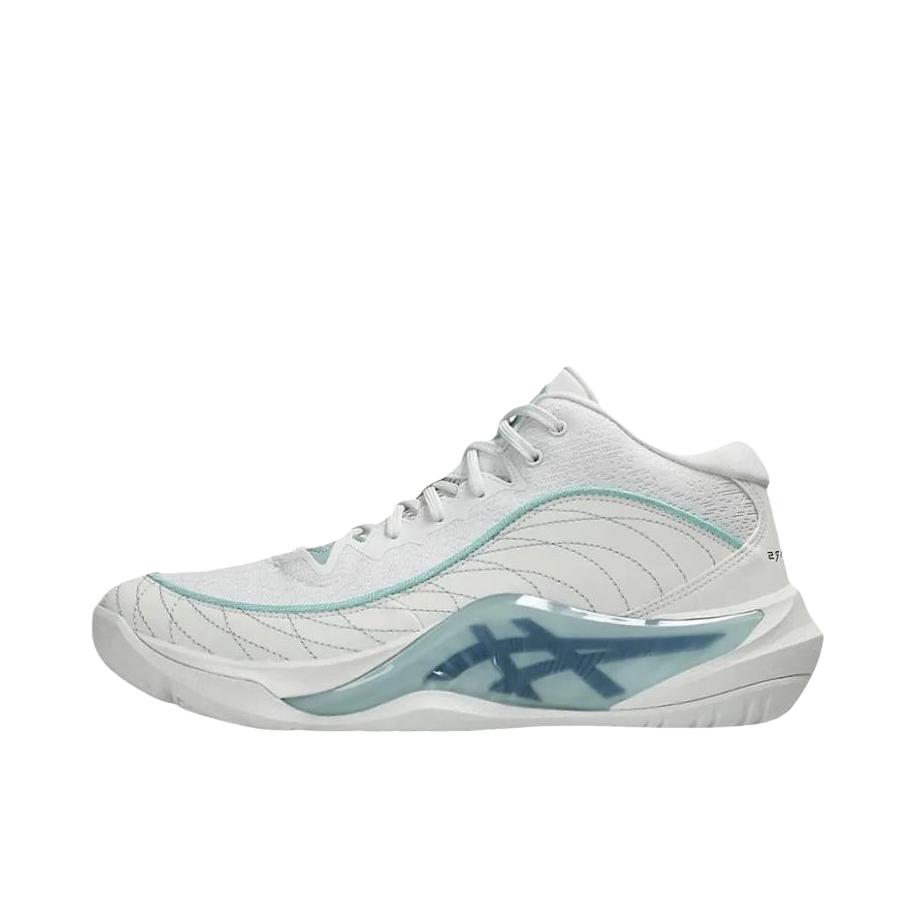 推荐商品：Asics/亚瑟士 UNPRE ARS 3 篮球鞋 柔软百搭低帮系带 纯白色/绿色