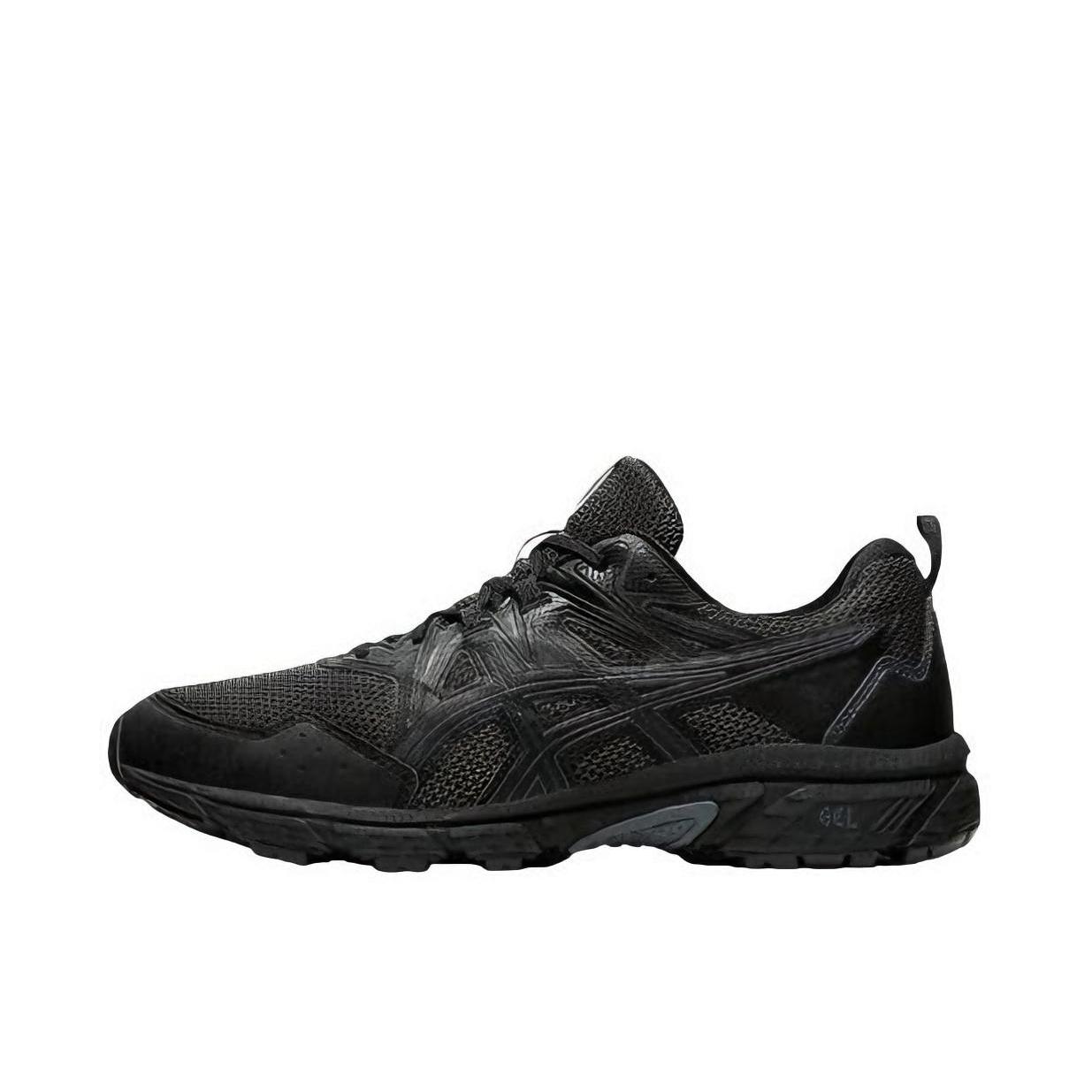 推荐商品：Asics/亚瑟士 Gel-Venture 8 跑鞋 缓冲抓地网面透气缓震防滑耐磨时尚复古越野型回弹包裹性 黑色