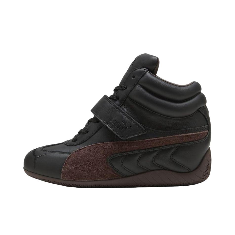 推荐商品：Puma/彪马 Joustesse Mid Wedge 运动休闲鞋 百搭中帮魔术贴平跟复古贴合 黑色