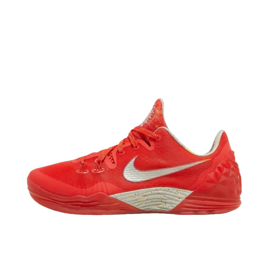 推荐商品：Nike Kobe Venomenon 5 毒液5 篮球鞋 防滑耐磨轻便圆头支撑实战系带低帮 红色