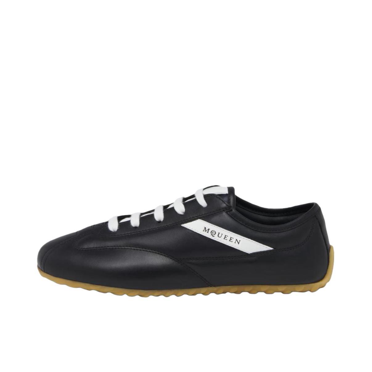 推荐商品：Alexander McQueen/亚历山大麦昆 Boxe 运动休闲鞋 耐磨轻便舒适 黑色