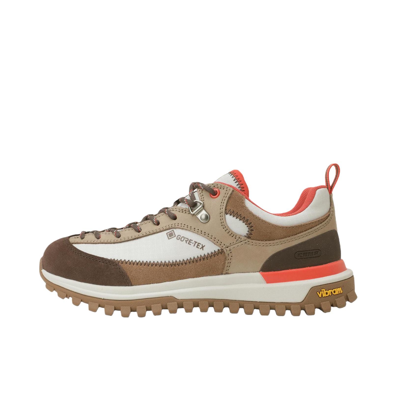 推荐商品：KOLON SPORT/可隆 GAMP GTX 3L 防滑耐磨 透湿 登山 防水 休闲运动 徒步鞋 浅棕色