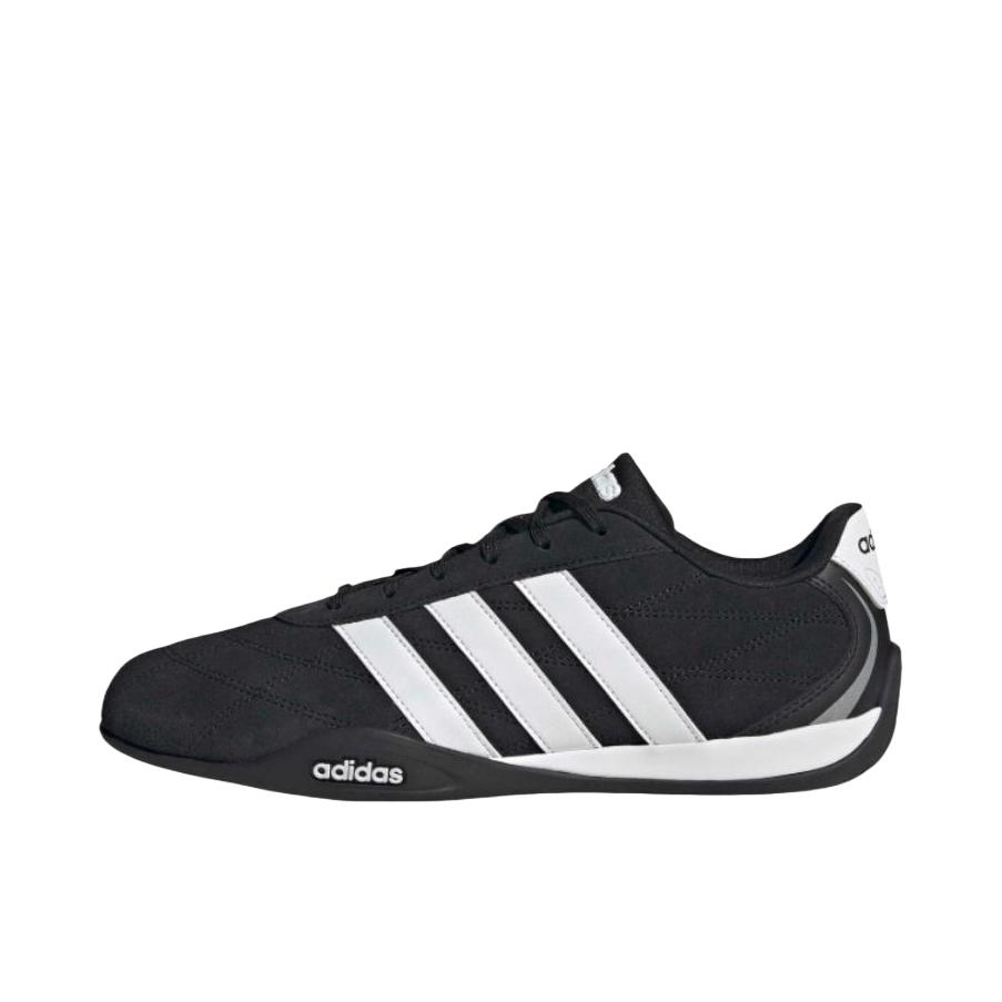 推荐商品：adidas adipista 运动休闲鞋 支撑系带圆头 深黑色