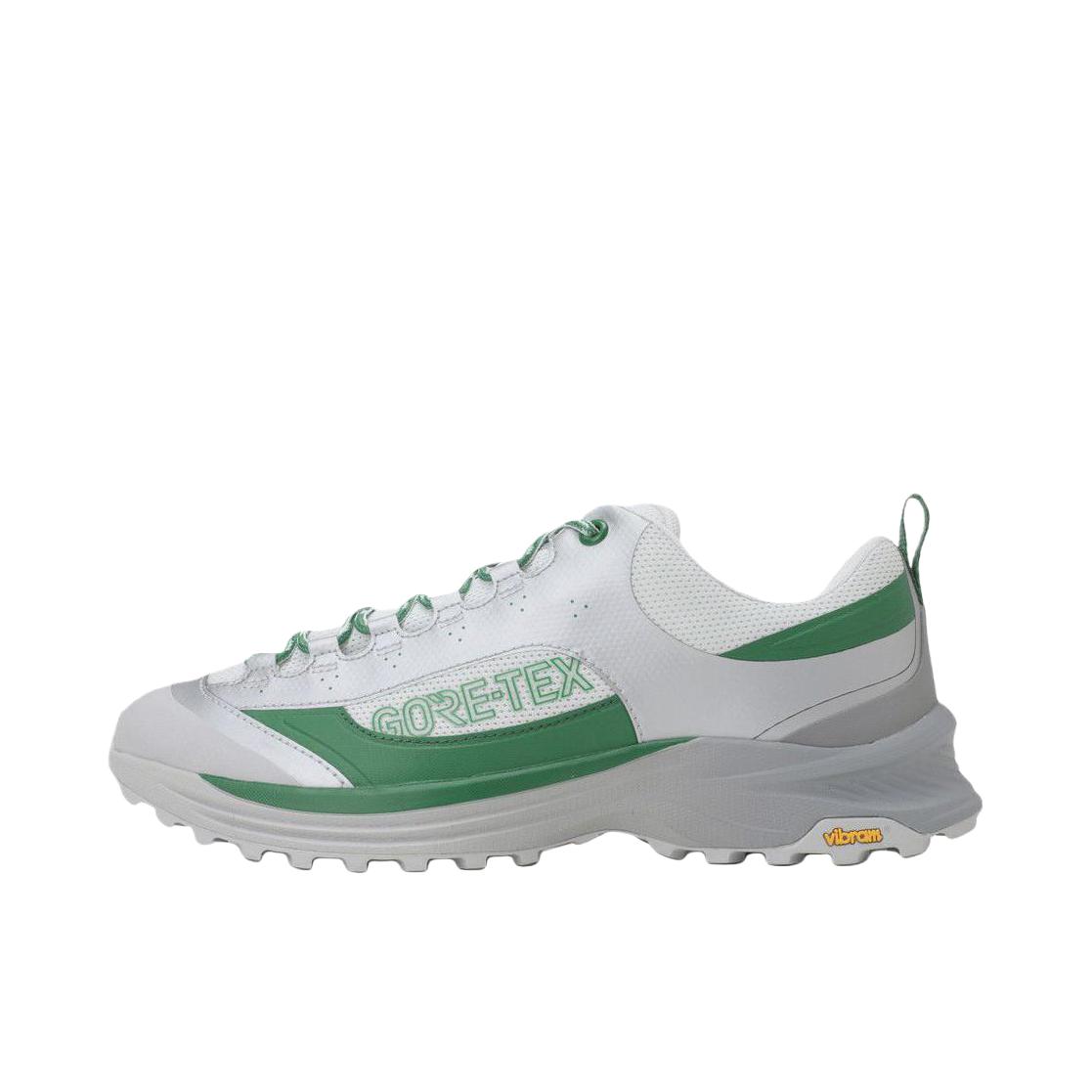 推荐商品：KOLON SPORT/可隆 MOVE 防滑耐磨 舒适减震 防水透湿 VIBRAM大底 圆头抓地 戈尔科技 止滑 徒步鞋 户外鞋 银色/绿色