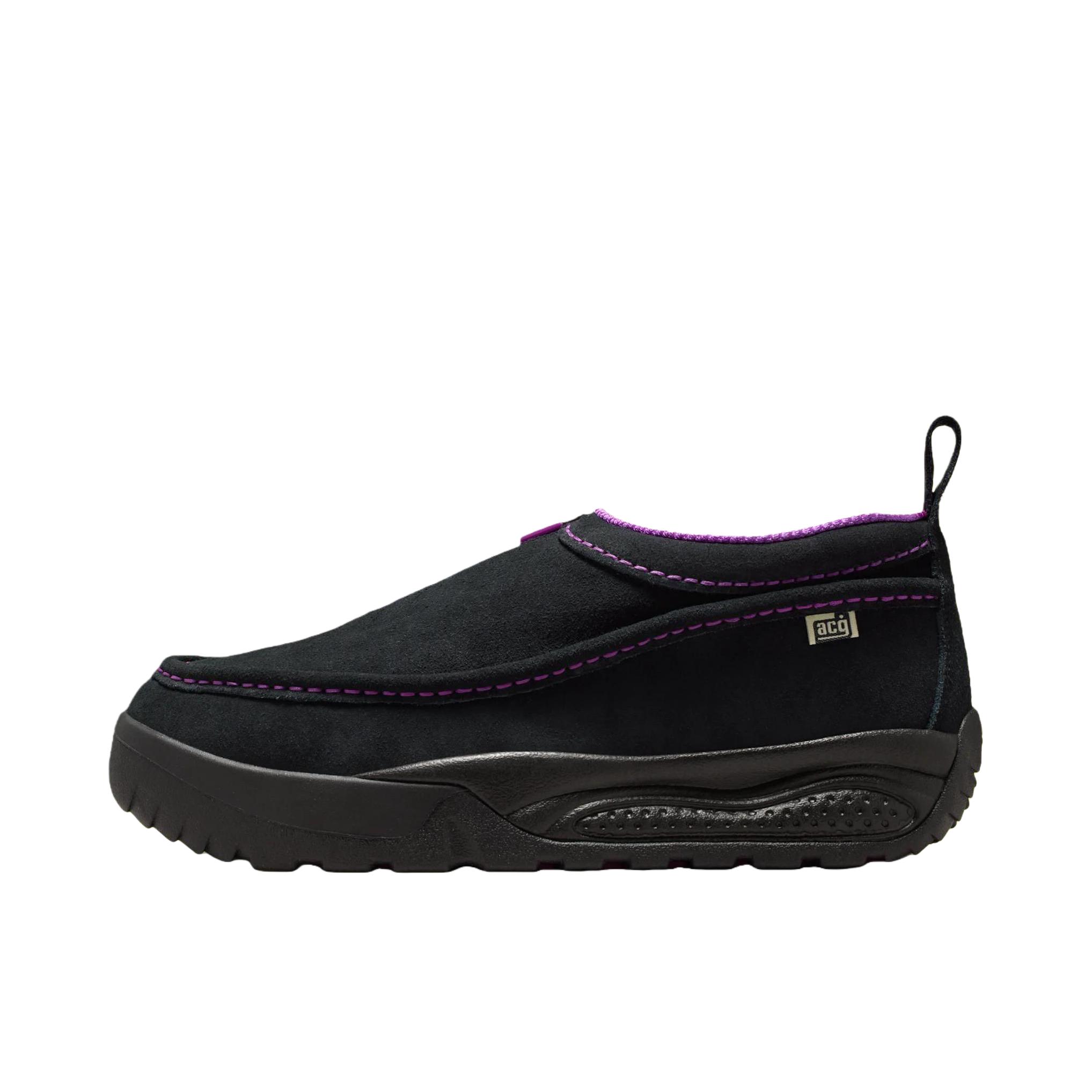 推荐商品：Nike ACG Izy 运动休闲鞋 防滑耐磨舒适百搭贴合 黑色/紫色