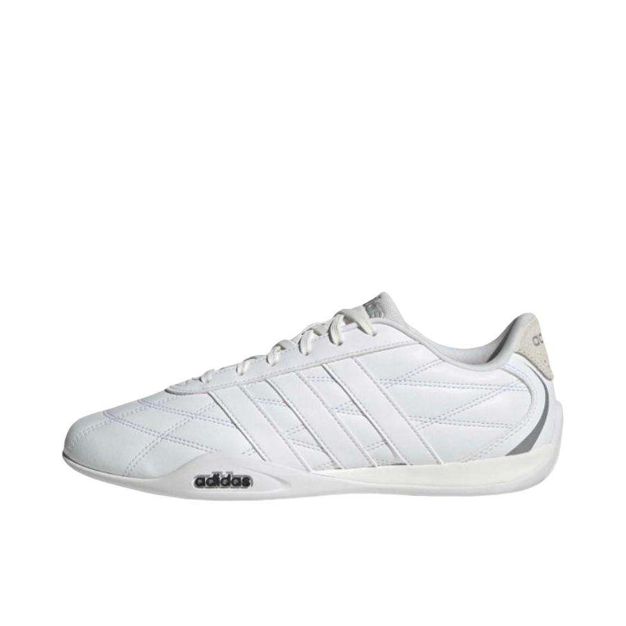 推荐商品：adidas Originals ADIRACER 薄底 防滑耐磨 舒适减震 赛车鞋 奶白色