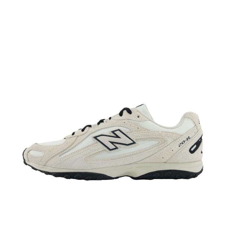 推荐商品：New Balance 204L 德训鞋 运动休闲鞋 系带轻盈薄底芭蕾风 灰色/米白色