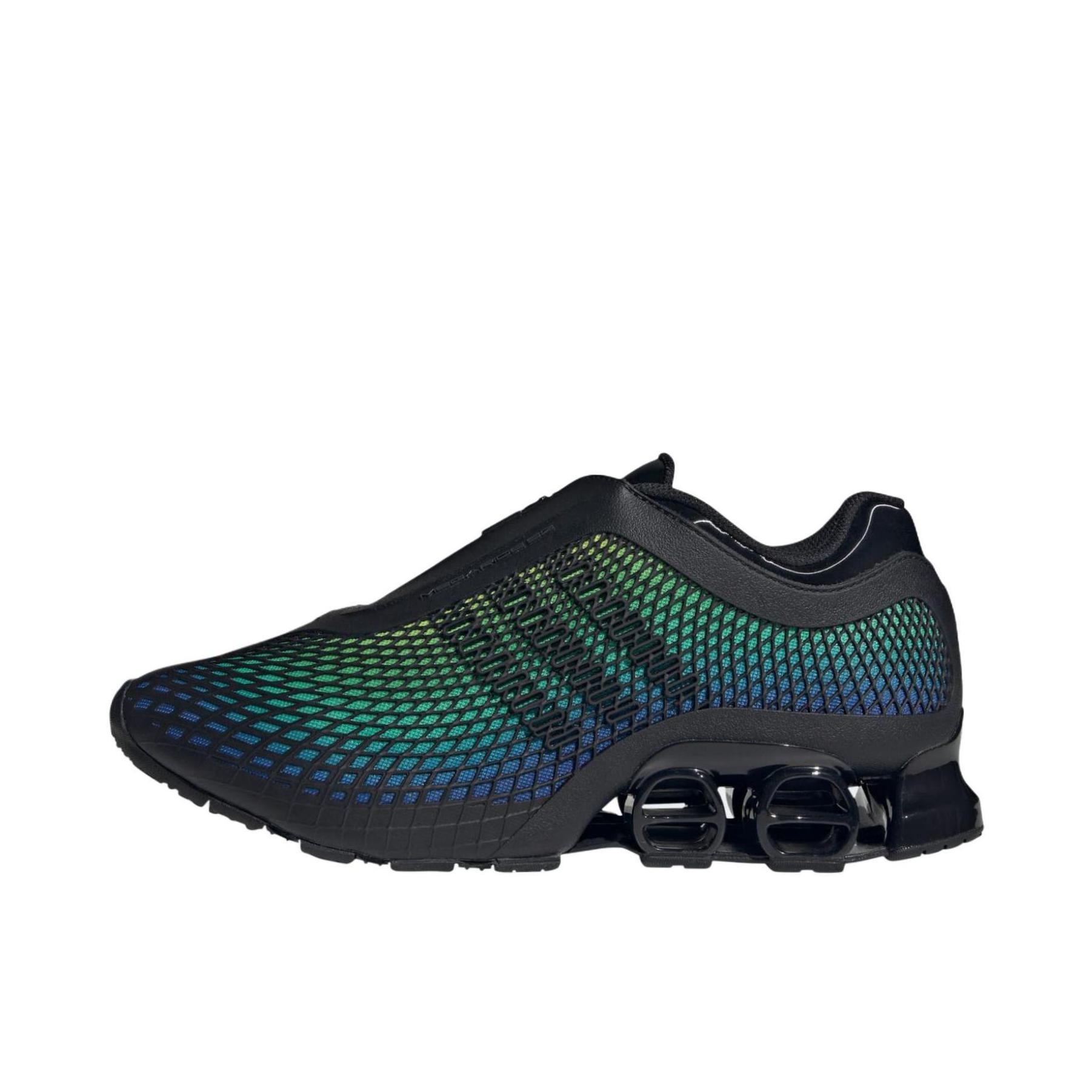 推荐商品：adidas Originals megaride s2 运动休闲鞋 时尚舒适防滑耐磨贴合 黑色/绿色