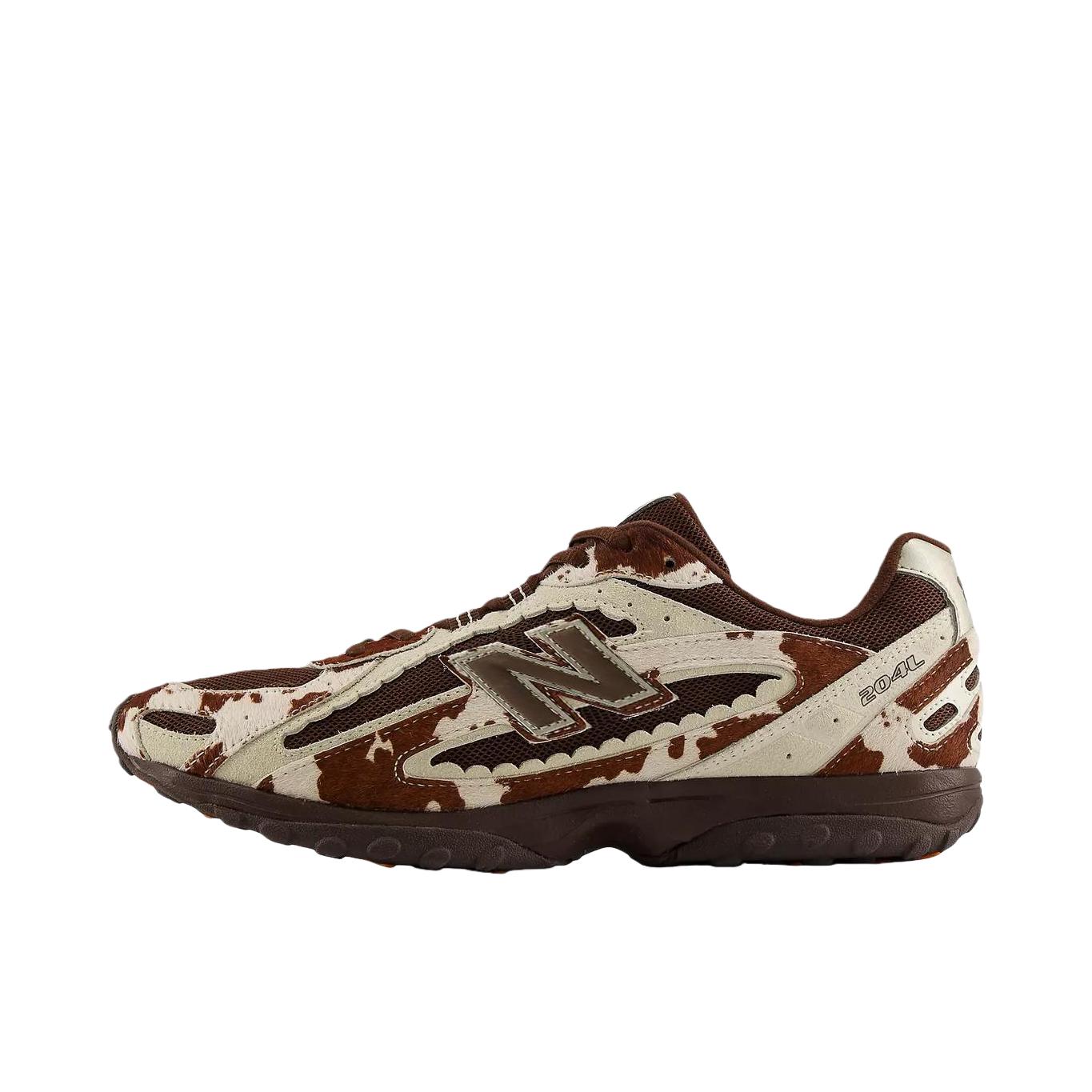 推荐商品：New Balance 204L 德训鞋 运动休闲鞋 系带轻盈薄底芭蕾风 atmos pink联名/D宽/红色/米色