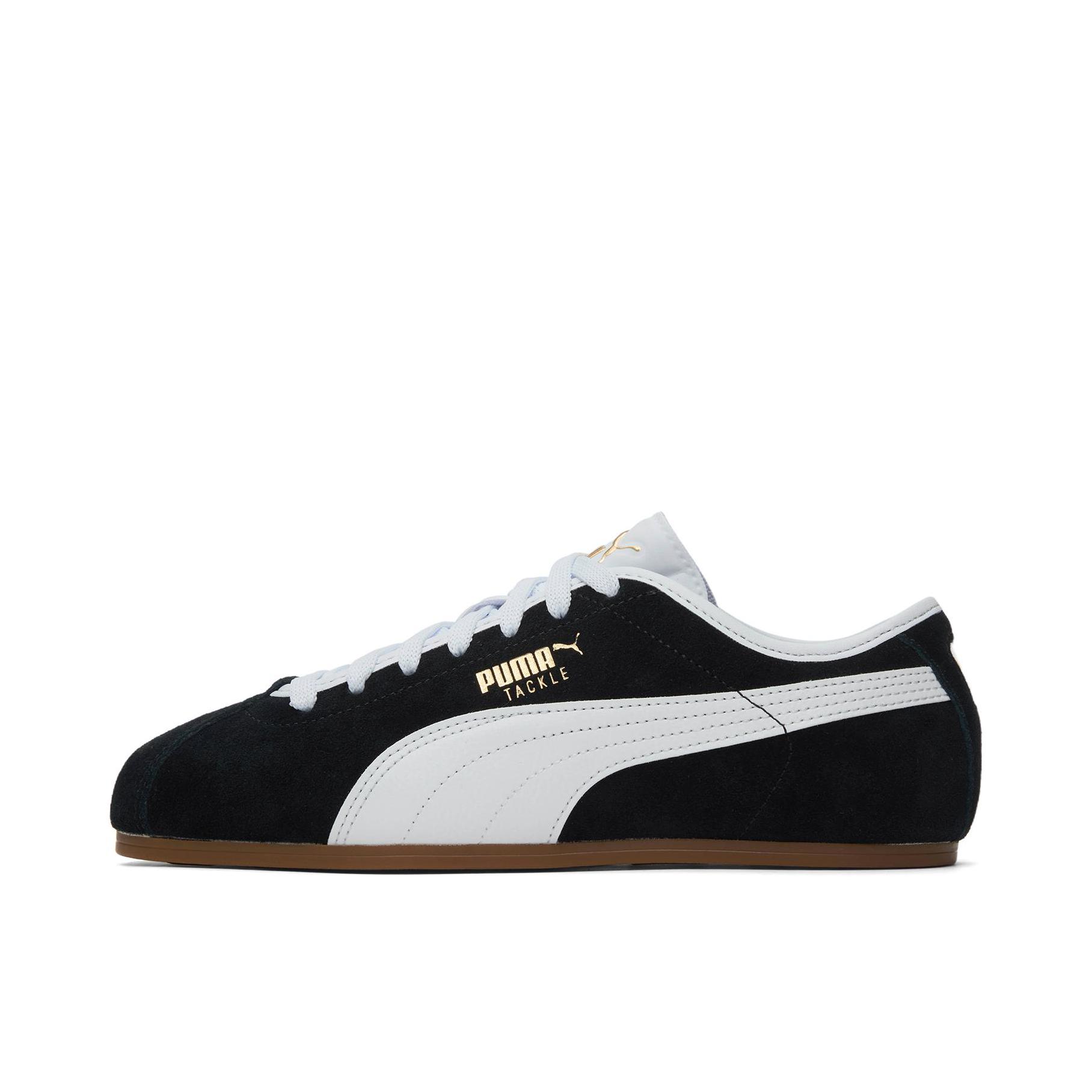 推荐商品：【张凌赫同款】 Puma/彪马 Tackle 运动休闲鞋 舒适简约复古百搭减震 黑色/白色