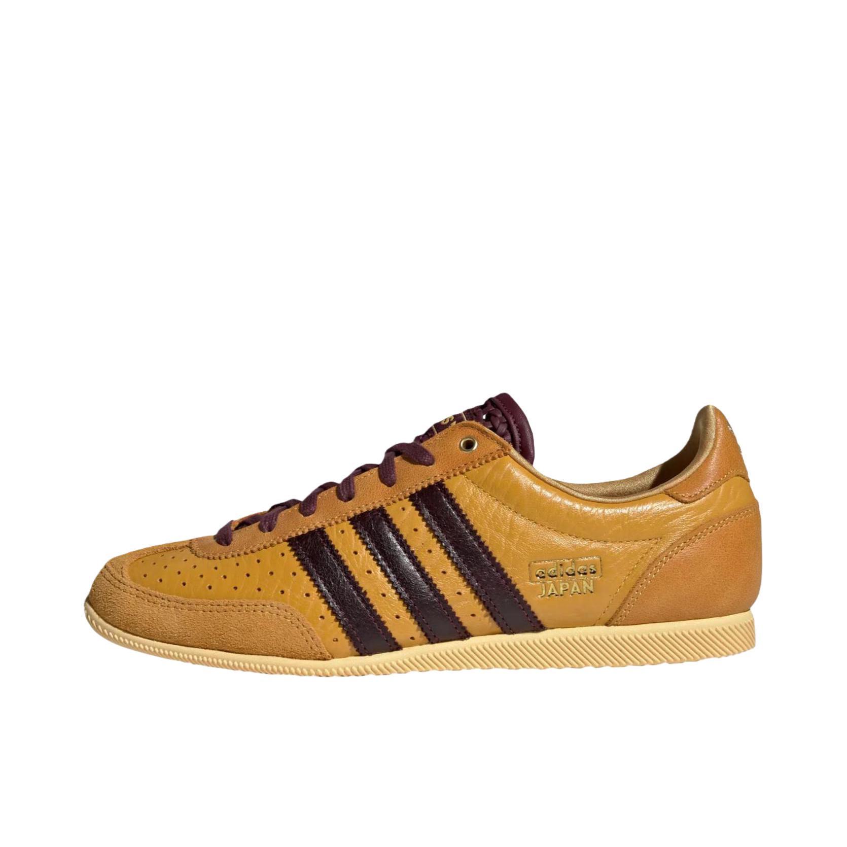 推荐商品：adidas Originals JAPAN 板鞋 防滑耐磨舒适低帮平跟复古百搭时尚薄底贴合 复古黄