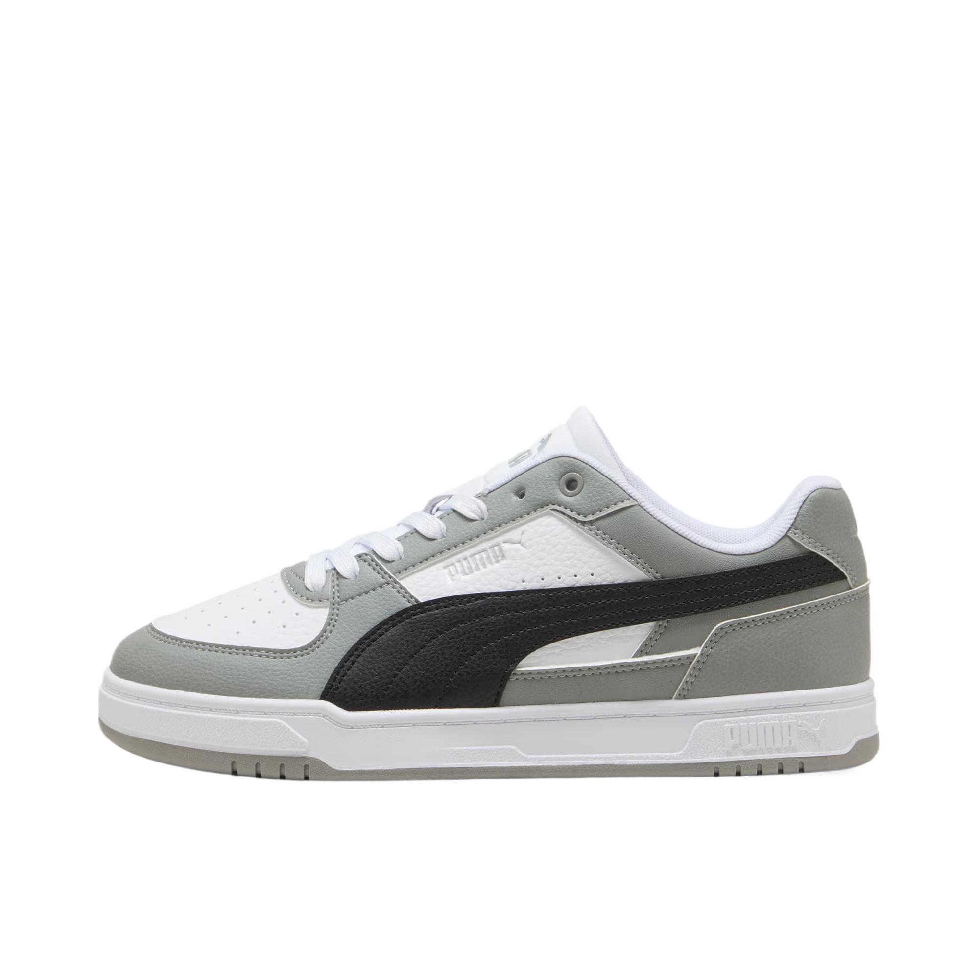 推荐商品：Puma/彪马 Caven 3.0 小白鞋 板鞋 厚底舒适百搭耐磨复古减震牛皮圆头 彪马白/彪马黑/灰回声
