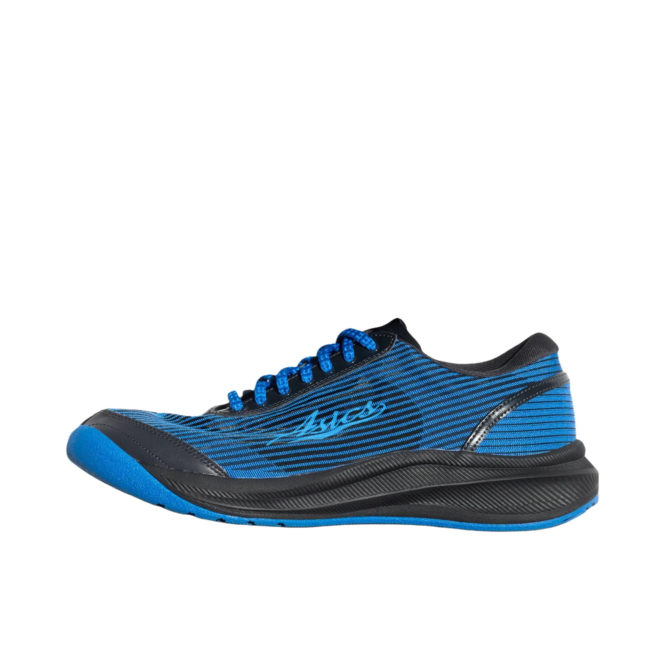 推荐商品：Asics/亚瑟士 Tabi 跑鞋 透气橡胶厚底系带  KIKO KOSTADINOV 联名/电光蓝/黑色