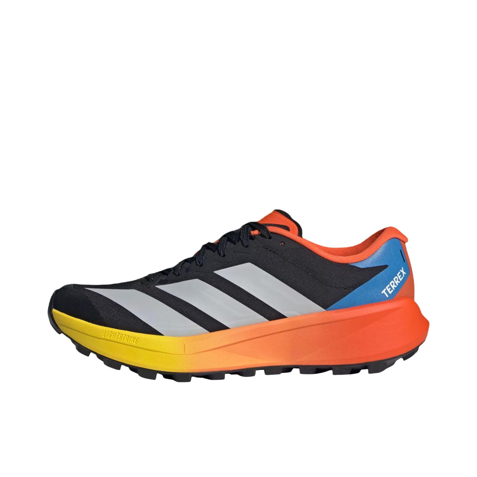 推荐商品：adidas Terrex Agravic 4 跑鞋 柔软越野透气系带贴合 核心黑 
